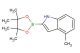 4-methyl-2-(4,4,5,5-tetramethyl-1,3,2-dioxaborolan-2-yl)-1H-indole