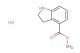 methyl 2,3-dihydro-1H-indole-4-carboxylate hydrochloride