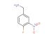 (4-fluoro-3-nitrophenyl)methanamine