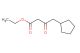 ethyl 4-cyclopentyl-3-oxobutanoate