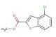 methyl 4-chloro-1-benzothiophene-2-carboxylate