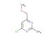 4-chloro-6-(methoxymethyl)-2-methylpyrimidine