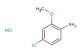 4-chloro-2-methoxyaniline hydrochloride