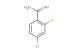 4-chloro-2-fluorobenzene-1-carboximidamide