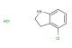 4-chloro-2,3-dihydro-1H-indole hydrochloride