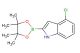 4-chloro-2-(4,4,5,5-tetramethyl-1,3,2-dioxaborolan-2-yl)-1H-indole