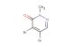 4,5-dibromo-2-methyl-2,3-dihydropyridazin-3-one