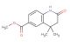 methyl 4,4-dimethyl-2-oxo-1,2,3,4-tetrahydroquinoline-6-carboxylate