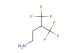 4,4,4-trifluoro-3-(trifluoromethyl)butan-1-amine