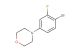 4-(4-bromo-3-fluorophenyl)morpholine