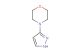 4-(1H-pyrazol-3-yl)morpholine