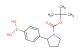 (4-(1-(tert-butoxycarbonyl)pyrrolidin-2-yl)phenyl)boronic acid