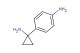 4-(1-aminocyclopropyl)aniline