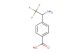 4-(1-amino-2,2,2-trifluoroethyl)benzoic acid