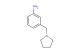 3-[(pyrrolidin-1-yl)methyl]aniline