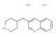 3-[(piperidin-4-yl)methyl]quinoline dihydrochloride