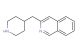 3-[(piperidin-4-yl)methyl]isoquinoline