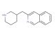 3-[(piperidin-3-yl)methyl]isoquinoline