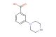 3-(piperazin-1-yl)benzoic acid