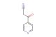 3-oxo-3-(pyridin-4-yl)propanenitrile