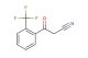 3-oxo-3-[2-(trifluoromethyl)phenyl]propanenitrile