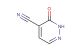 3-oxo-2,3-dihydropyridazine-4-carbonitrile