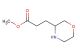methyl 3-(morpholin-3-yl)propanoate
