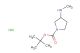 tert-butyl 3-(methylamino)pyrrolidine-1-carboxylate hydrochloride