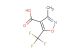 3-methyl-5-(trifluoromethyl)-1,2-oxazole-4-carboxylic acid