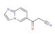 3-imidazo[1,2-a]pyridin-6-yl-3-oxo-propionitrile