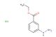 ethyl 3-hydrazinylbenzoate hydrochloride