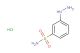 3-hydrazinylbenzene-1-sulfonamide hydrochloride