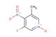 3-fluoro-5-methyl-4-nitropyridin-1-ium-1-olate