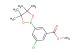methyl 3-chloro-5-(4,4,5,5-tetramethyl-1,3,2-dioxaborolan-2-yl)benzoate