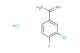 3-chloro-4-fluorobenzene-1-carboximidamide hydrochloride
