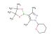 3,5-dimethyl-1-(oxan-2-yl)-4-(tetramethyl-1,3,2-dioxaborolan-2-yl)-1H-pyrazole