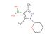 [3,5-dimethyl-1-(oxan-2-yl)-1H-pyrazol-4-yl]boronic acid