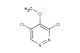 3,5-dichloro-4-methoxypyridazine