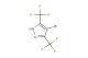 4-bromo-3,5-bis(trifluoromethyl)-1H-pyrazole