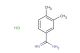 3,4-dimethylbenzene-1-carboximidamide hydrochloride