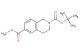 2-tert-butyl 6-methyl 1,2,3,4-tetrahydroisoquinoline-2,6-dicarboxylate