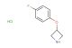 3-(4-fluorophenoxy)azetidine hydrochloride