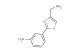 3-[4-(aminomethyl)-1,3-thiazol-2-yl]aniline