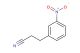 3-(3-nitrophenyl)propanenitrile