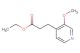 ethyl 3-(3-methoxypyridin-4-yl)propanoate