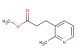 methyl 3-(2-methylpyridin-3-yl)propanoate