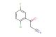 3-(2-chloro-5-fluorophenyl)-3-oxopropanenitrile