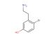 3-(2-aminoethyl)-4-bromophenol