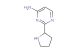 2-(pyrrolidin-2-yl)pyrimidin-4-amine