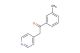 1-(3-methylphenyl)-2-(pyridin-4-yl)ethan-1-one
